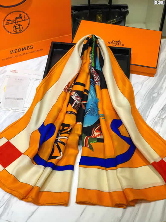 Brand Scarf Luxury Cashmere Thick Shawl And Women Hermes Warm Scarves 29